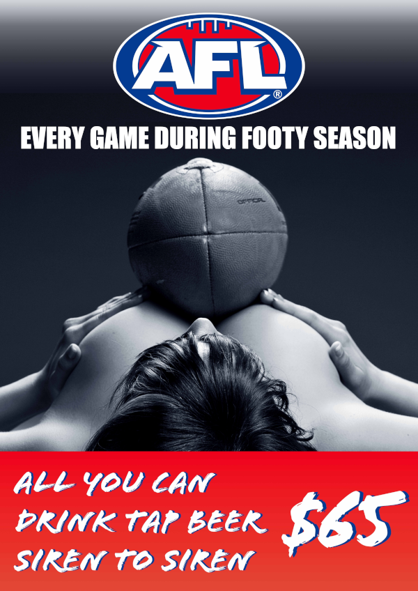 Pole Position Adult Entertainment Venue - Friday and Saturday: big screen AFL and drink specials